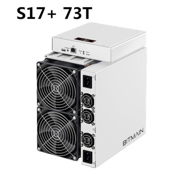 มือสอง S17+ 73T 2920W SHA 256 อุปกรณ์ขุด Bitcoin