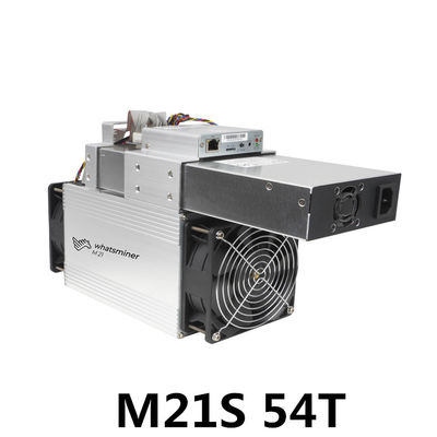 ใช้ Asic Whatsminer M21S 54Th 3240W SHA256 มือสอง Microbt Miner