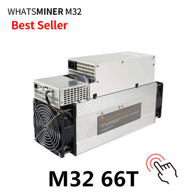 สีเงิน Whatsminer M32 66T 3400W 50W/TH