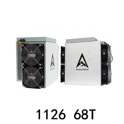 Canaan AvalonMiner 1126 Pro 68TH/S Avalon คนขุดแร่ Bitcoin A1126 Pro 68T 12V